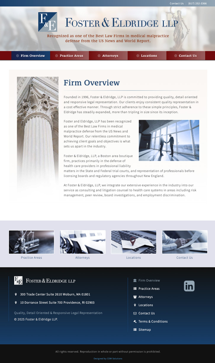 Foster & Eldridge Banner